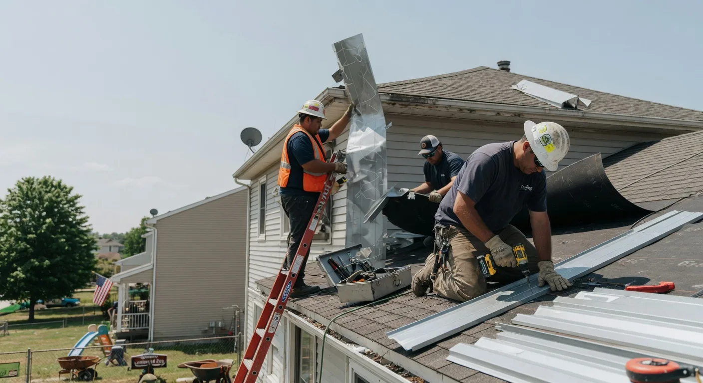 Metal Roofing Installation in Burlington, TX near me